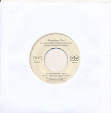 Russische Volkslieder - Russischer Chor Freiburg - LC Single 7" Vinyl 284/13