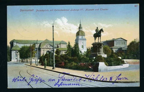 Darmstadt paradeplatz mit - darmstadt,