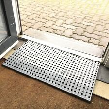 Rollstuhlrampe Rollstuhl Türschwellenrampe Rollator Auffahrrampe 75 x 41 x 5,5  