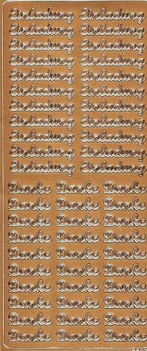 Stickerbogen einladung danke - einladung,