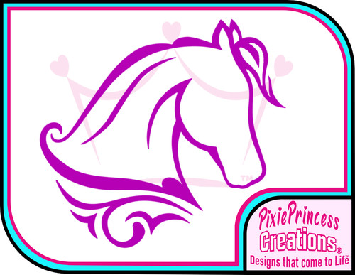 Reiten pferde vinyl - pferde,