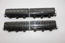 Märklin 2x abteilwagen - h0,