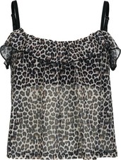 Pussy Deluxe Top Damen Leo