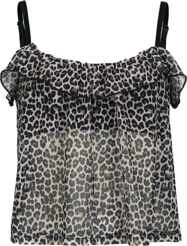 Pussy deluxe top damen - deluxe, leo