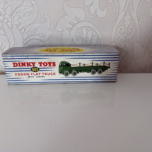 Dinky toys 905 foden flat - 905,