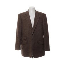 Pierre Cardin, Blazer, Größe: 54, Braun, Wolle, Fischgräte, Herren #5MT