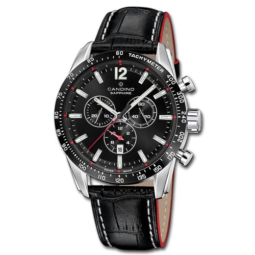 Candino herrenuhr leder - candino,