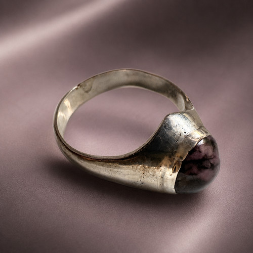 Jugendstil ring mit einem - jugendstil,