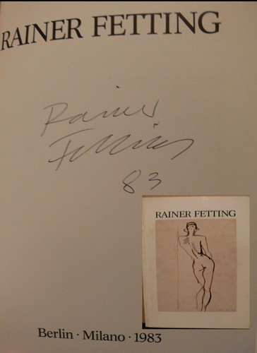 Rainer fetting signiert - rainer,