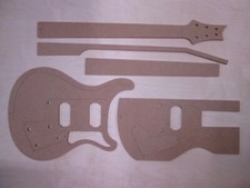 PRS McCarty Gitarre Schablone templates Gitarrenbau