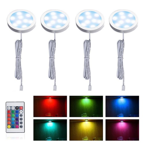 4er rgb led unterbauleuchte - rgb,