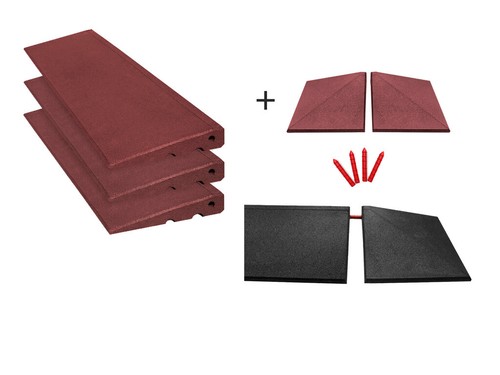 Bordsteinrampe set mit ecken - bordsteinrampe,