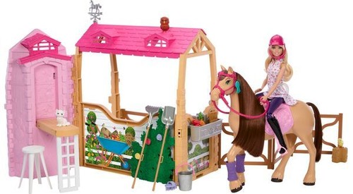 Mattel barbie stall mit - barbie, puppe