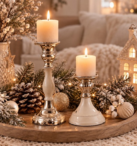 2er set kerzenständer - 2er,