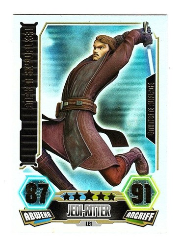 Star wars force attax - force, serie