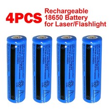4Pcs/Set 18650 Lithium Battery