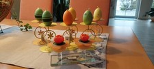 7 Osterkerzenständer mit