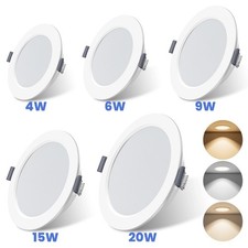 10x LED Einbaustrahler IP44