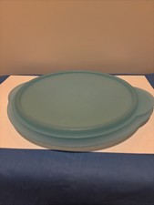 Tupperware faltbare Schüssel, Blau+Deckel, 950 ml, 22cm Durchmesser, 7,5cm tief