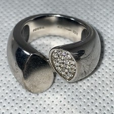 Fossil 925 massiver Silber