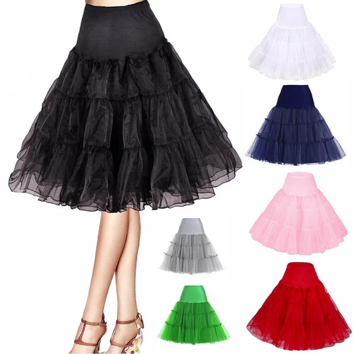 Damen 50s petticoat rockabilly - damen,