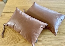 Leder- Kissen  Gray&Jones 2er Set  unbenutzt