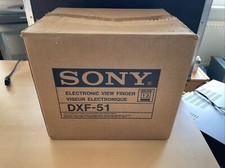 Sony dxf crt viewfinder - sony, 5''