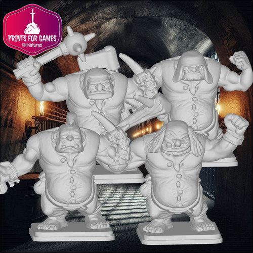 Ogre oger horde - ogre/oger, minis
