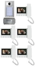 ALBA Videotürsprechanlage 1 bis 22 Familienhaus. ASTRO DUO 2Draht Bussystem