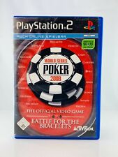 Sony Play Station 2 Spiel PS2 - WSOP Poker 2008  - mit OVP - getestet!
