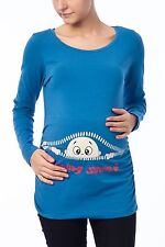 Umstandsmode süß witzig T-Shirt mit Motiv| Schwangerschaft Geschenk| Coming soon