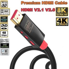 Premium HDMI 2.1 Cable 8K 4K