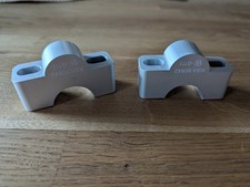 Wunderlich Motorrad-Lenkererhöhung 25mm silber für BMW F800R Bj.2012-2014