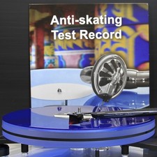 Anti-skating Test Schallplatte