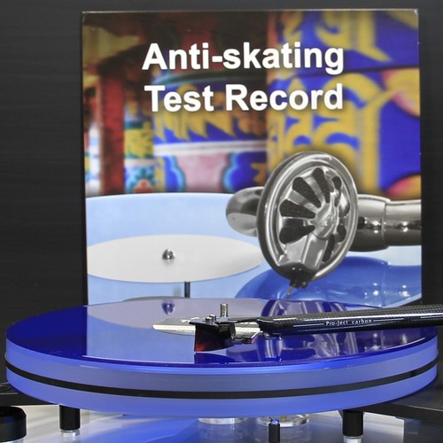 Anti skating test schallplatte - test,