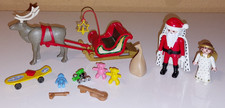 PLAYMOBIL WEIHNACHTEN - FIGUR NIKOLAUS MIT RENTIER SCHLITTEN - SPIELZEUG - ENGEL