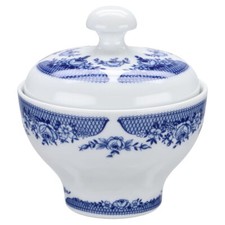 Zuckerdose kahla blaue blume - zuckerdose,