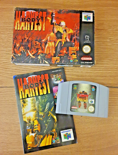 Body harvest nintendo 64 ovp - body,