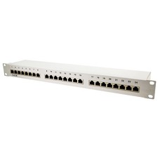 19" 24 Port Patchpanel CAT5e
