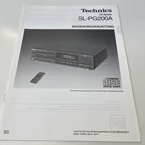 Technics spieler pg200a - technics, sl-pg200a