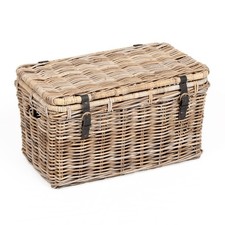 Rattan Truhe RESSY Grey ca