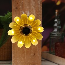 Led solar blume - blume, gelb