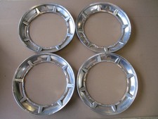 Ford Taunus P7 Chrom Radblende Zierring Radzierring 13" Zoll 4 Stück Set