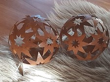 Edelrost Sternenkugel Kugel Stern Dekoration Schale  Garten Weihnachten Advent