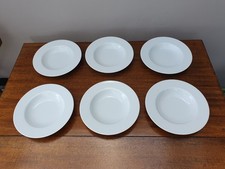 6 x Suppenteller TCM weiß