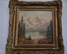 Gemälde Öl auf Platte