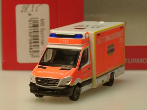 Herpa mercedes sprinter rtw - sprinter,