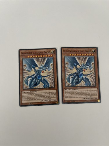 Leuchtender blauäugiger - 2x,