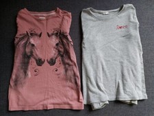 2 x Mädchen lang arm Pferde