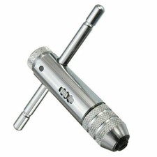 NEU 3-8mm T-Griff Ratsche Windeisen für Gewindeschneider, Reibahlen, Bohrer usw.
